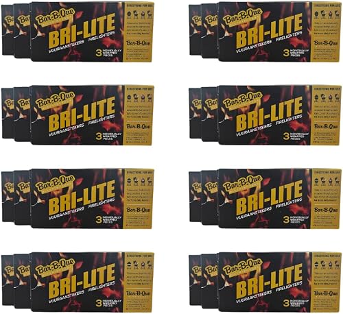 Individually Wrapped Bri-Lite Fire Lighters - 3 Piece 24 Pack
