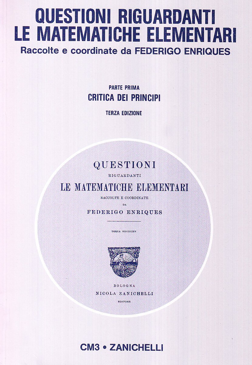 Questioni Riguardanti Le Matematiche Elementari (Rist. Anast. 1924-1927) - 4