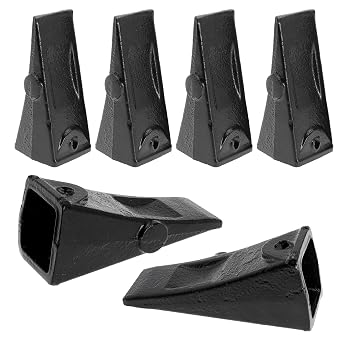 Bucket Tooth Replace 1914210182 6716001 for Hensley X156L X156 156PN P156 X156P for Takeuchi TB135 for Kubota Excavator for Skid Steer Backhoe LoaderPack of 6