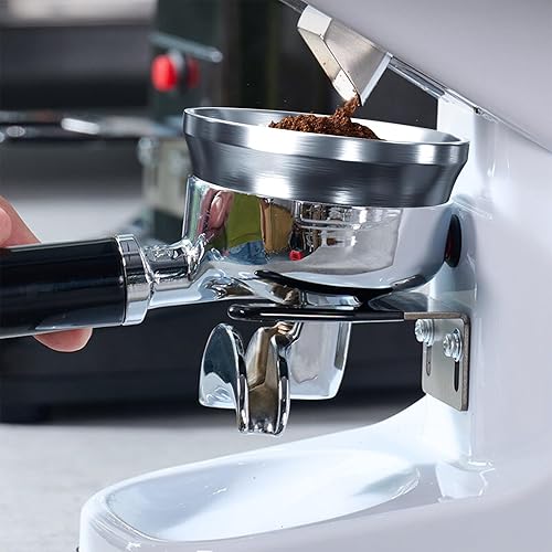 Miniatura 7 de JIDACHI Embudo dosificador magnético anillo dosificador de 2.283 in y pantalla de disco de 2.283 in, accesorios de embudo de repuesto plateado con 8