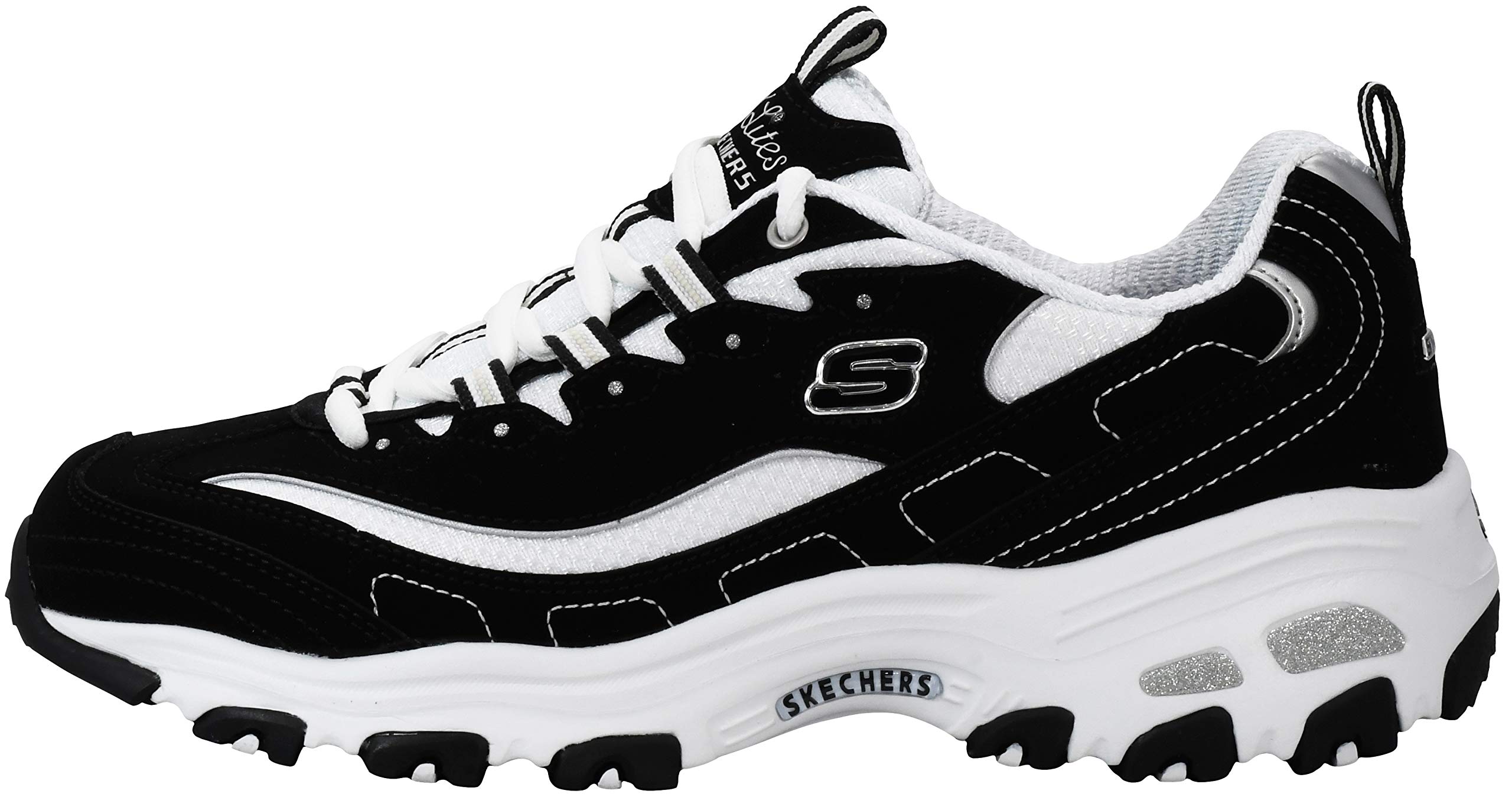 Skechers Sport Women's D'Lites Original Non-Memory Foam Lace-Up Sneaker