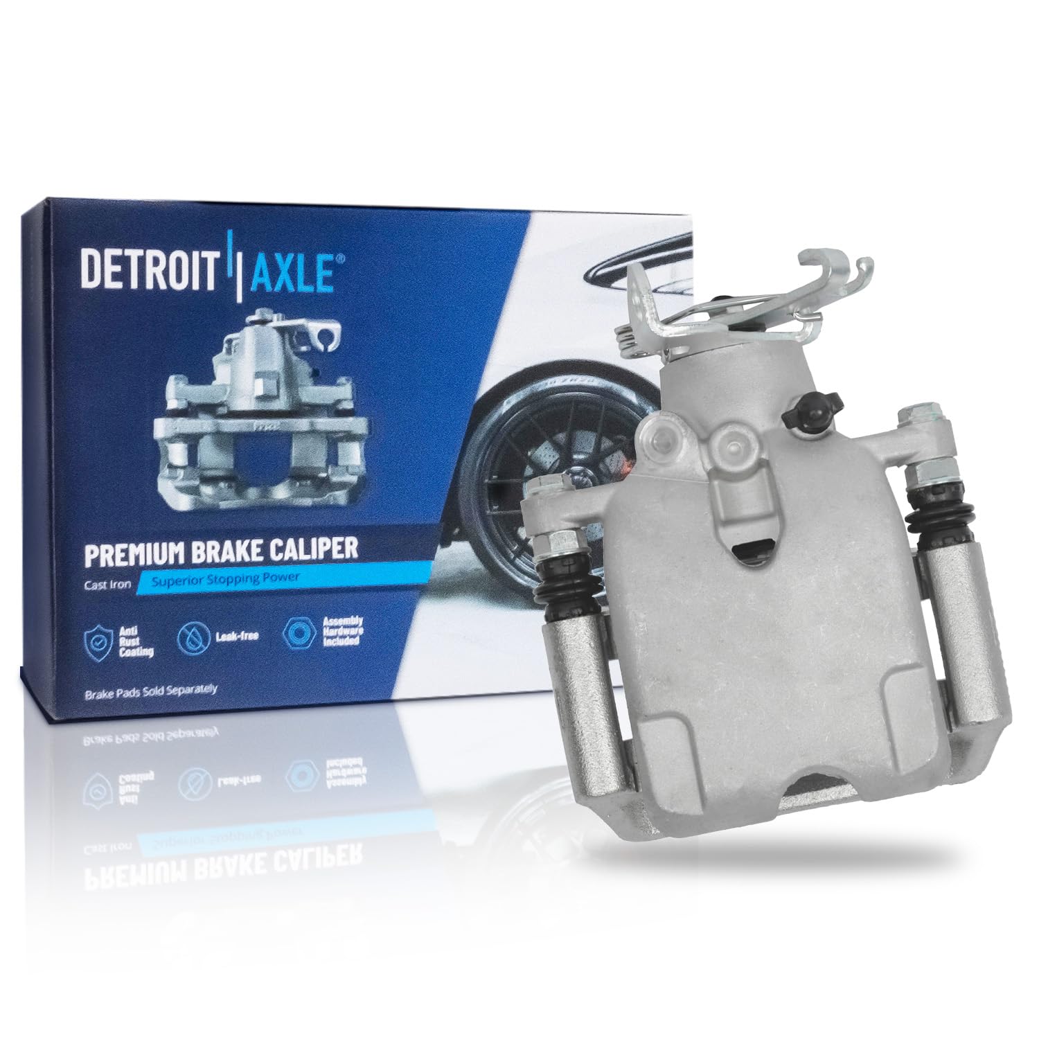 Detroit Axle - Rear Right Brake Caliper for Chevrolet Malibu Impala Limited