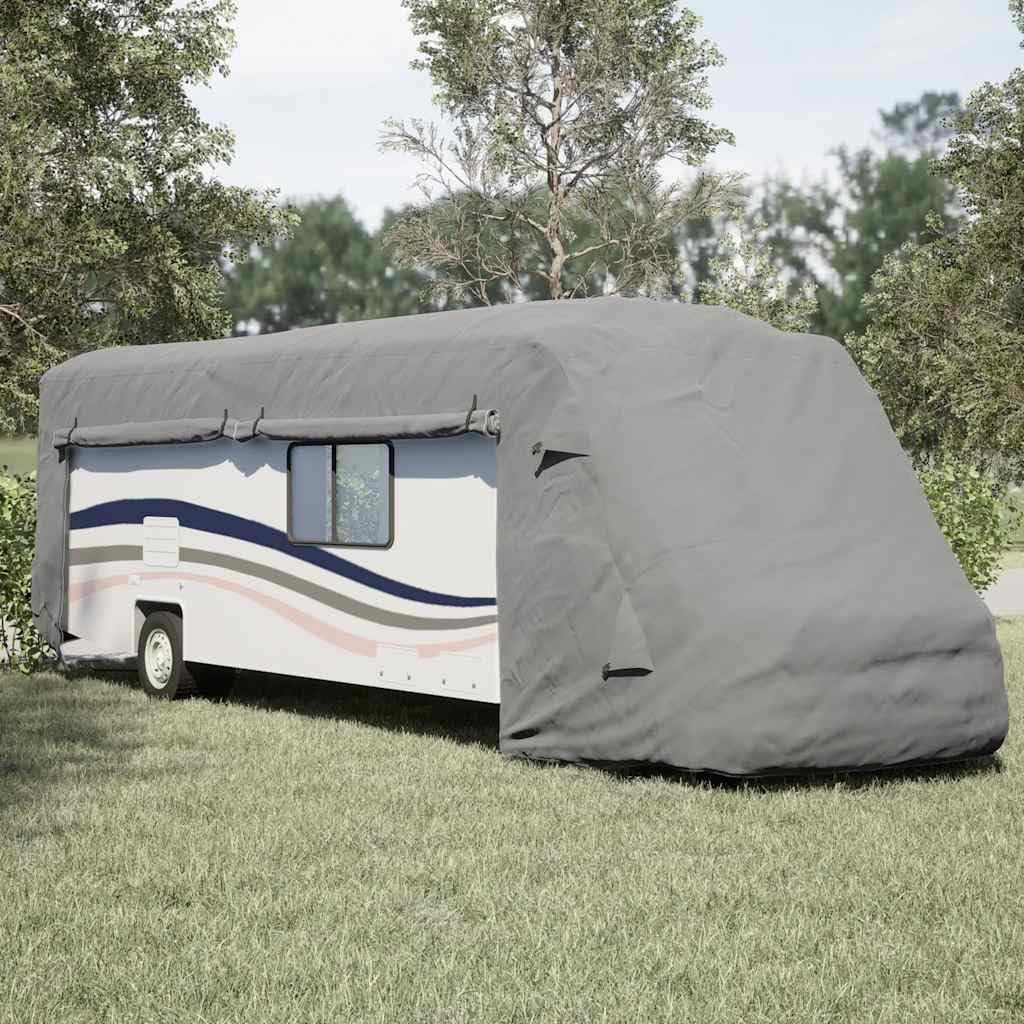 Funda protectora para autocaravana resistente a rayos UV e impermeable gris 970 cm 8