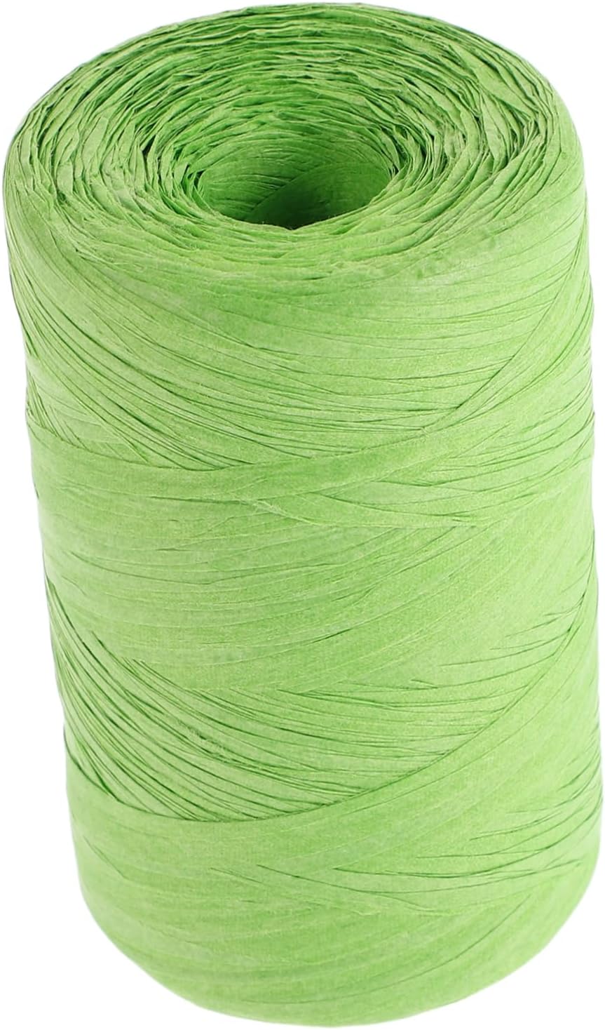 Light Green Raffia Paper String DIY Decoration Craft for Christmas