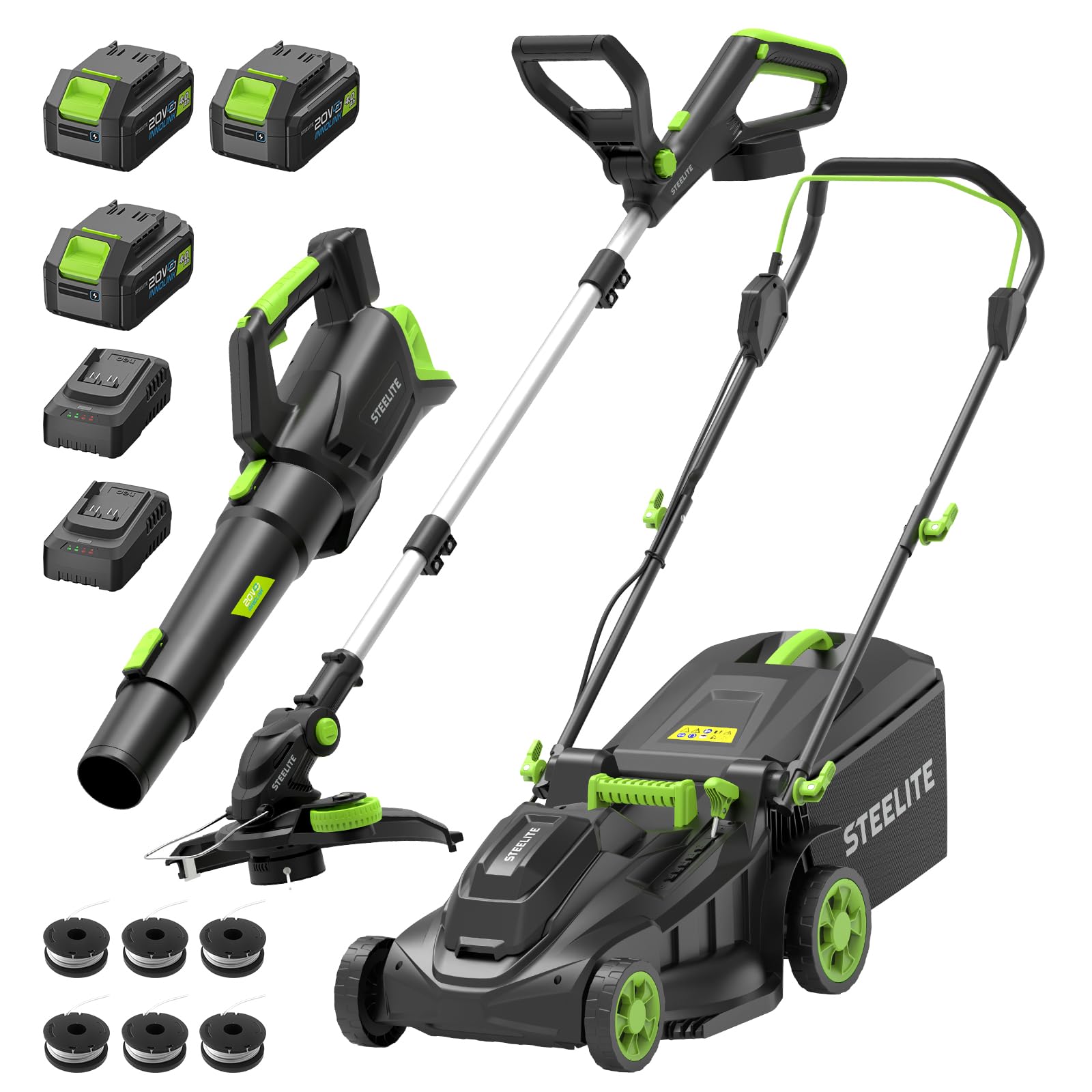 STEELITE 40V 17-inch Electric Lawn