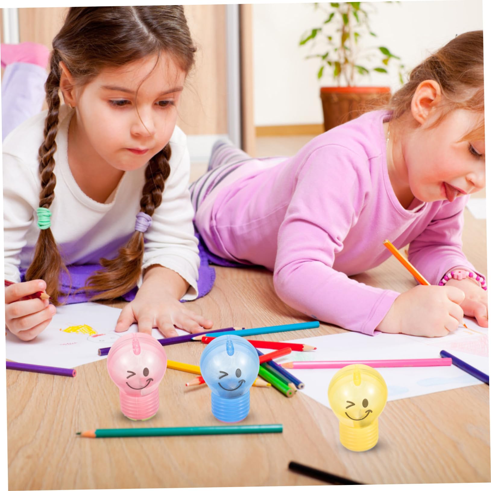 NUOBESTY 30pezzi Temperamatite Portatile e Utensili Per Per Scuole Cartoon Assortito