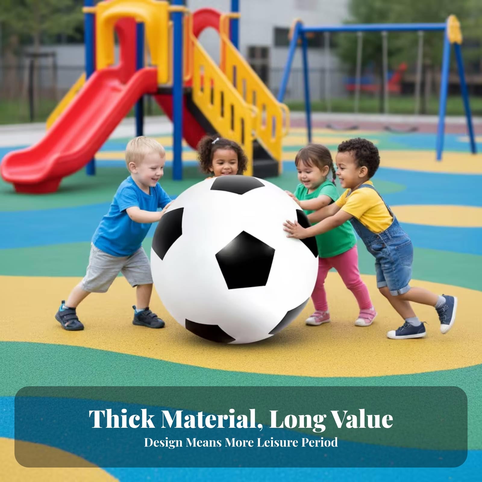 Pelota Hinchable de Playa Pelota de Juego Balón Inflable Juguete Acuático Bola Recreativa en PVC Grueso para Lanzar y Adecuada para Juegos Actividades de Jardín
