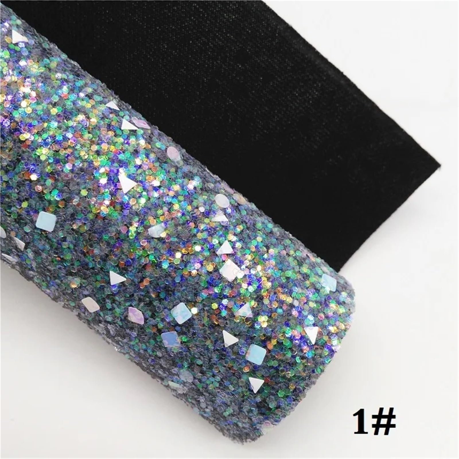 Glitzerstoff-Vinyl for Schleifen, 30 x 134 cm