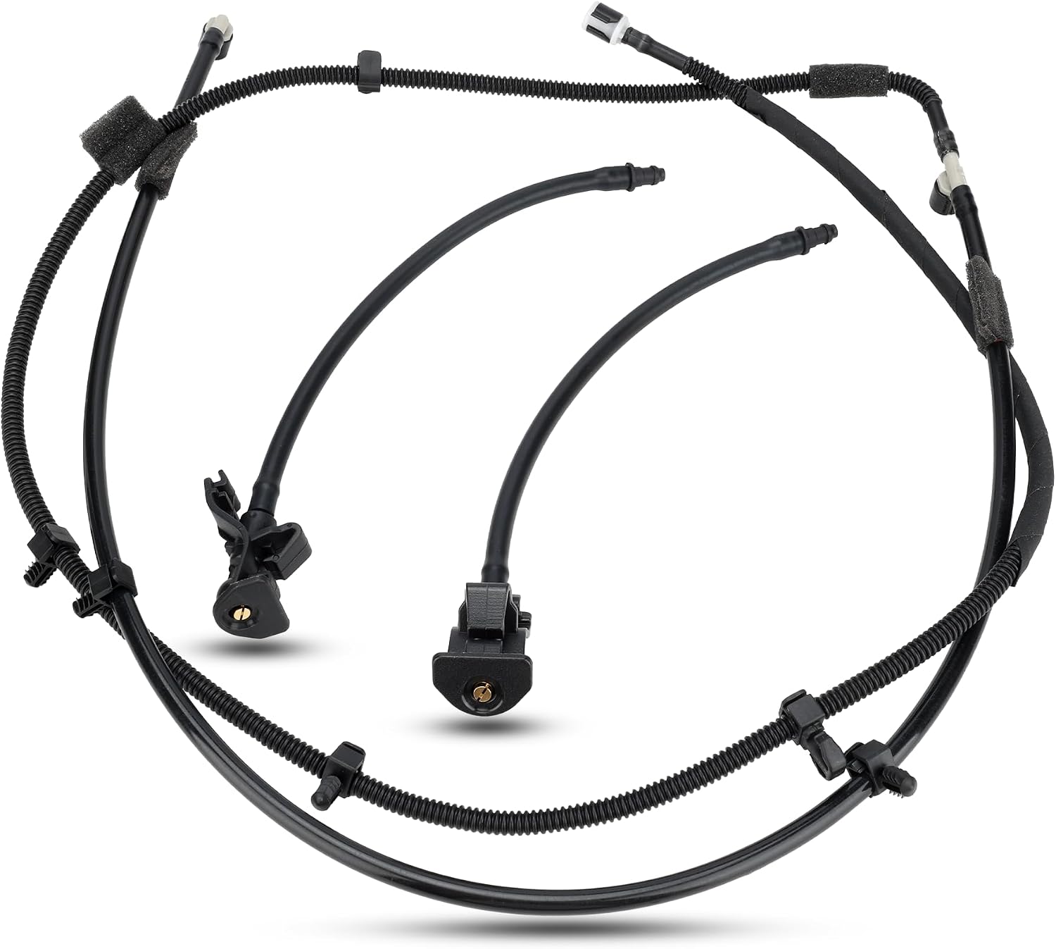 BB5Z-17A605-A AR3Z-17603-A Windshield Washer Hose and Wiper Nozzle Compatible with Ford Explorer 2011-2015 Replacement Flexible & Deform-resistant Strong Sealing Performance