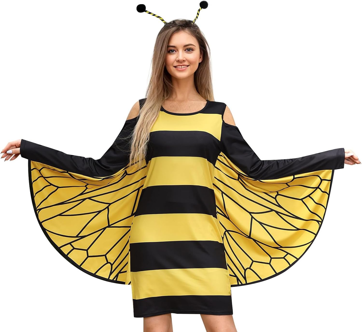 Amazon.com: Prytgnsor Women Animal Halloween Costume Dress Bee Ladybug ...