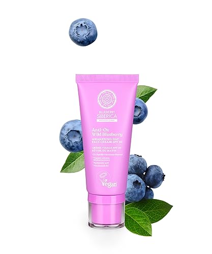 Miniatura 3 de Natura Siberica Natural Anti-OX Wild Blueberry Day Crema Facial SPF 1.69 fl oz