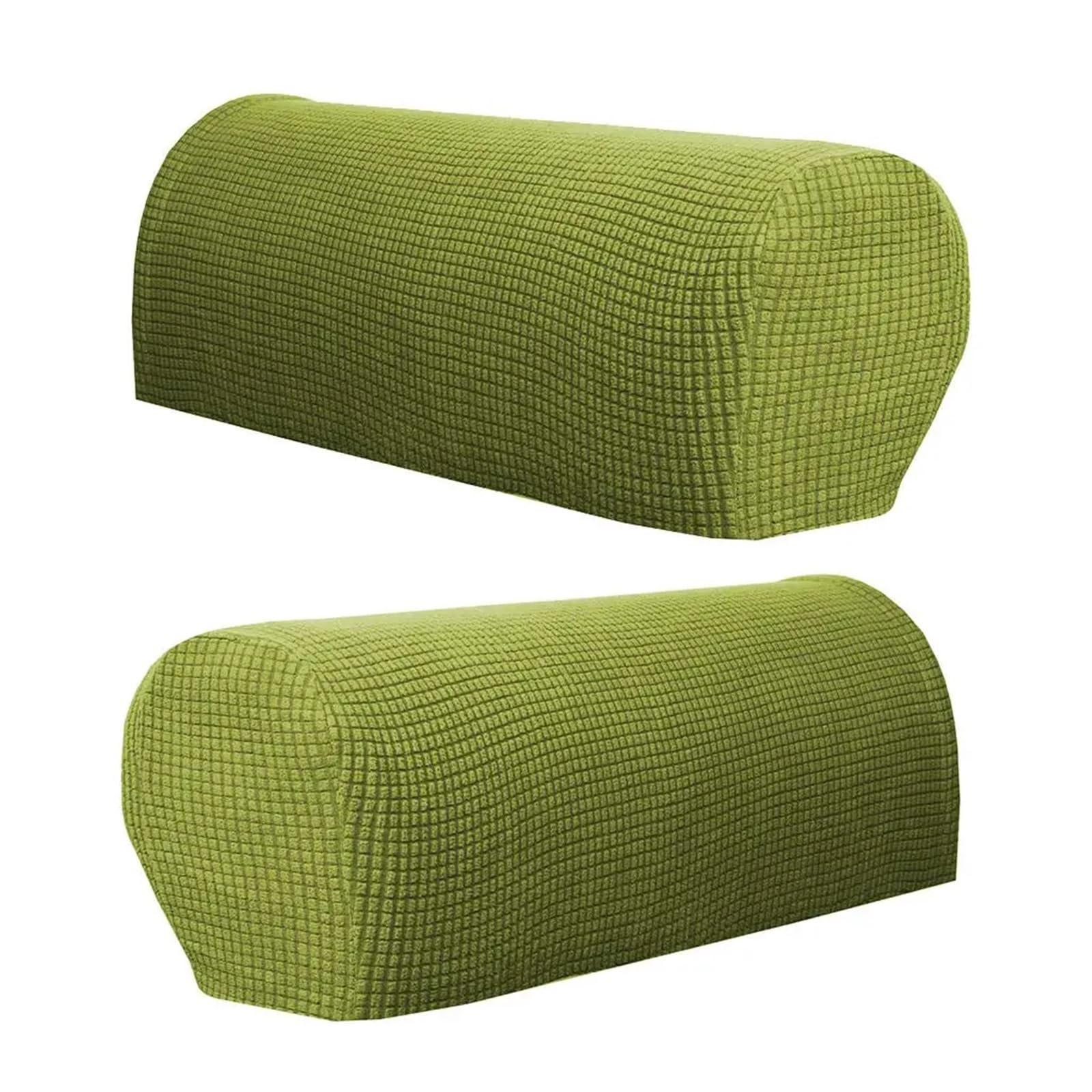 SFOIKVG Arm Covers 2pcs Stretchable Couch Sofa Armrest Covers Furniture Settee Arm Slipcover for Sofa Chair(Green)