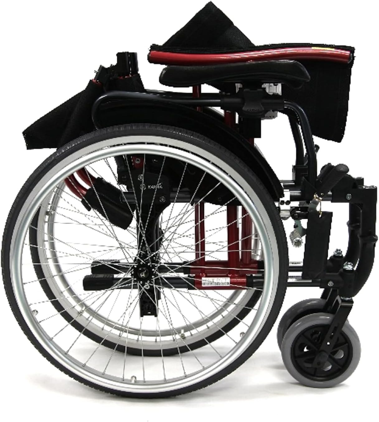 Karman Healthcare S-305 29 lbs Ultra Light Ergonomic Wheelchair with Removable Footrest and Quick Release Wheels Silver Color : Everything Else