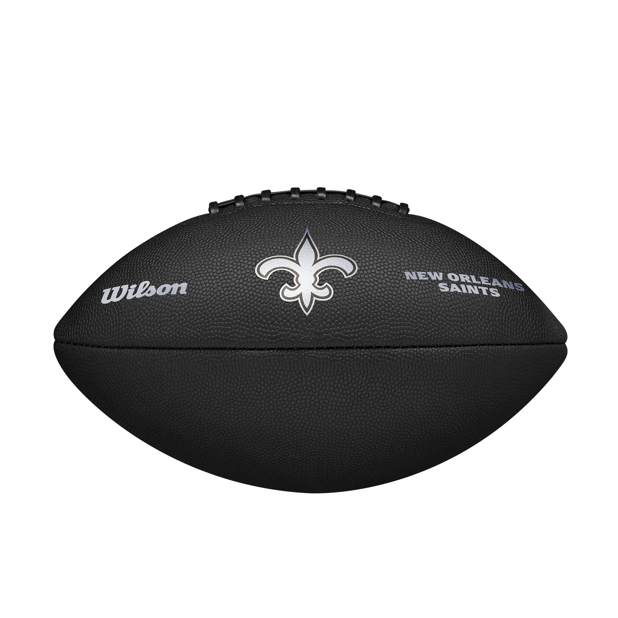 Wilson NFL Team Metallic Premiere Ballon de Football Taille Officielle New Orleans Saints
