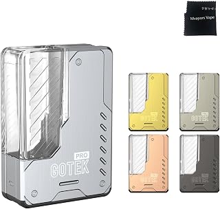 アスパイア GOTEK Pro 電子タバコ ベイプ PODタイプ 本体 アスパイア ゴーテック プロ (Stainless Steel)