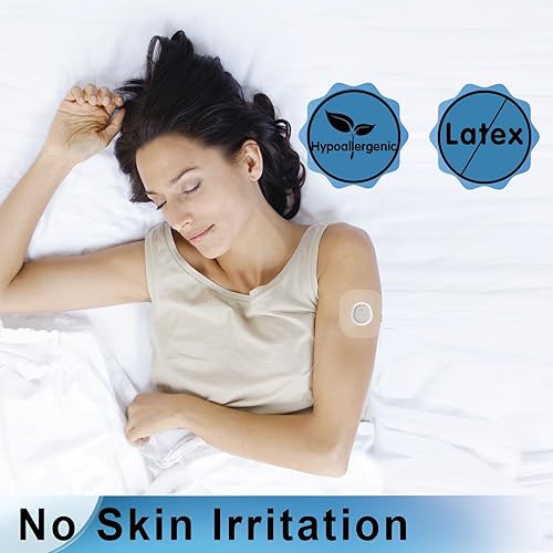 Miniatura 5 de 40 parches adhesivos Stelo impermeables G7, transparentes, hipoalergénicos, sin látex, papel trasero precortado, fuerte adherencia durante más de 10