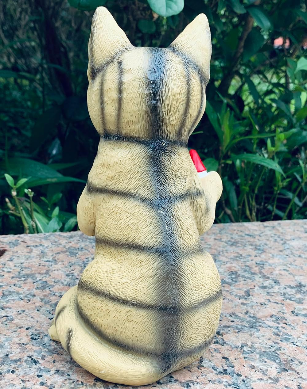 St. Patrick's Day Cat Gnomes Statue Cat Eating Gnome Statues Weird Gnomes Figures Garden Decor for Outdoor Patio Lawn Yard Decor - Image 7