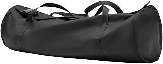 ATTENUTECHUSA QuickShip Lead Apron Travel Bag with Roll-Protect Tube - Rugged Nylon, Latex-Free Black Carrier for Radiologists