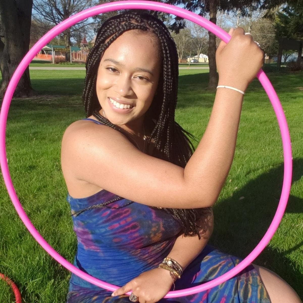 Mystery Color Polypro Dance Hula Hoop for Adults. Choose Your Size. Professional Hoola Hoop for Tricks.
