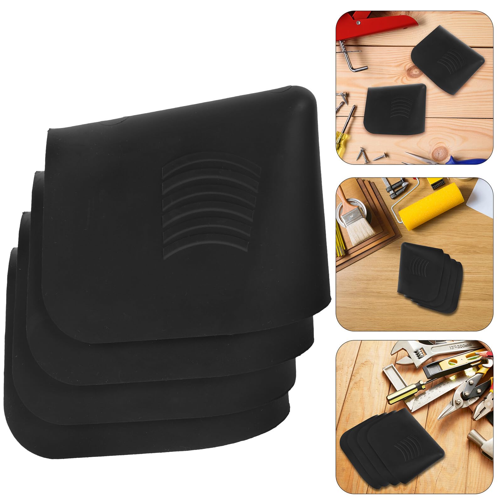 16 Piezas Herramientas para Sellado de Juntas Antideslizantes para Acabado de Azulejos Útiles de Calafateo Resistentes y Duraderos para Espacios Domésticos