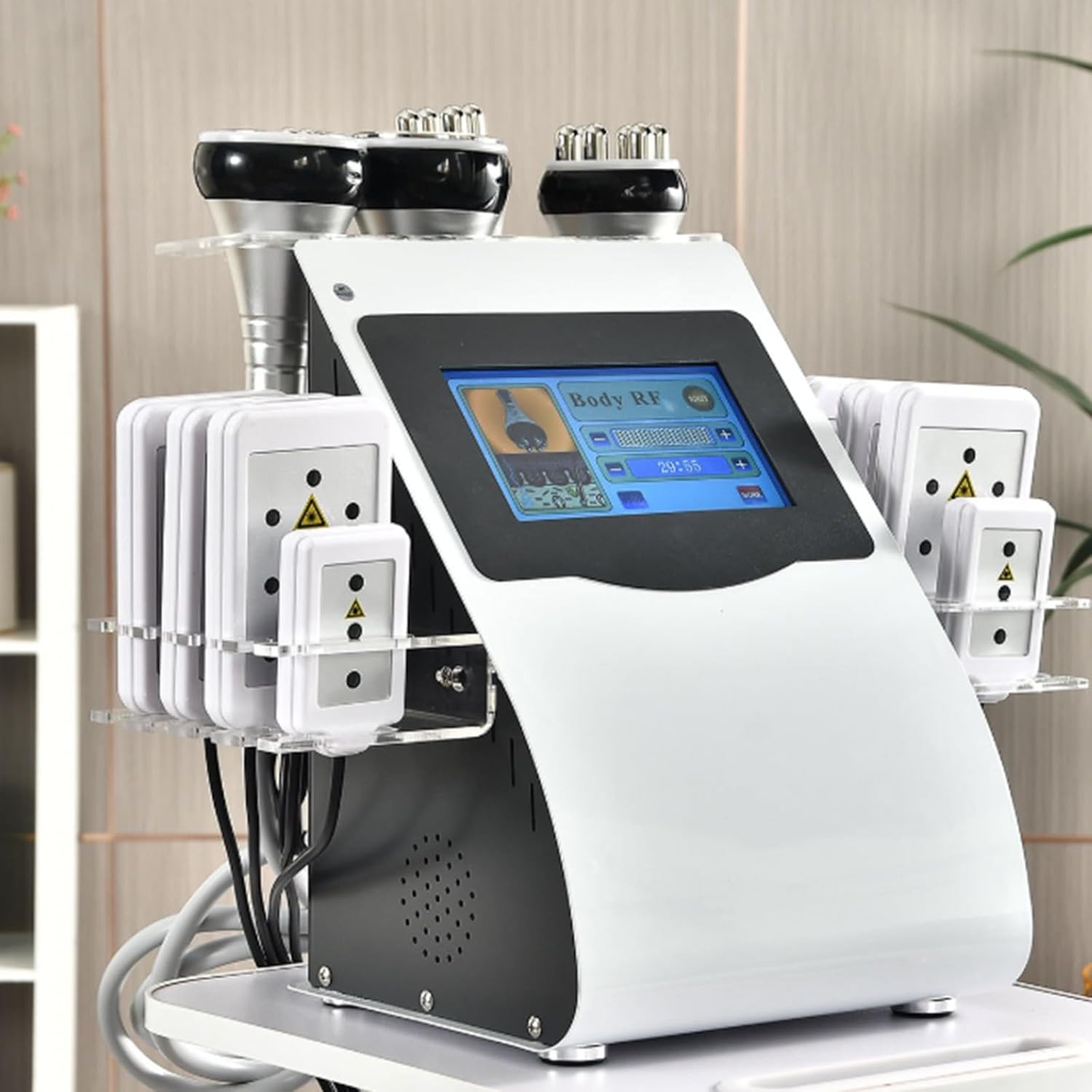 LIBRACTA RF Máquina De Cavitación, Ultrasonido Dispositivo De Radiofrecuencia De Cavitación, 40Khz Multipolar Instrumento De Blasting Fat Máquina De Belleza