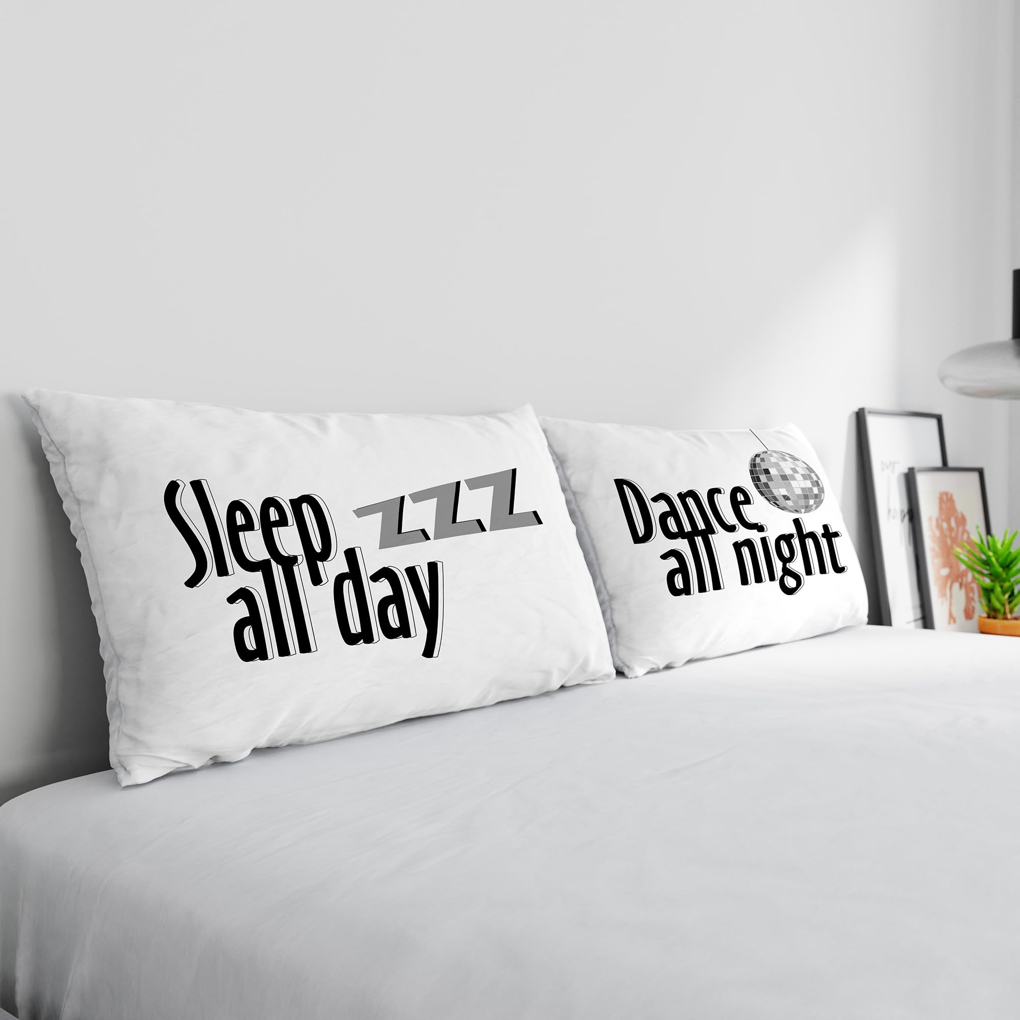 Pair of Pillowcases 100% Cotton Digital Print, PR-16, 52 x 82 cm