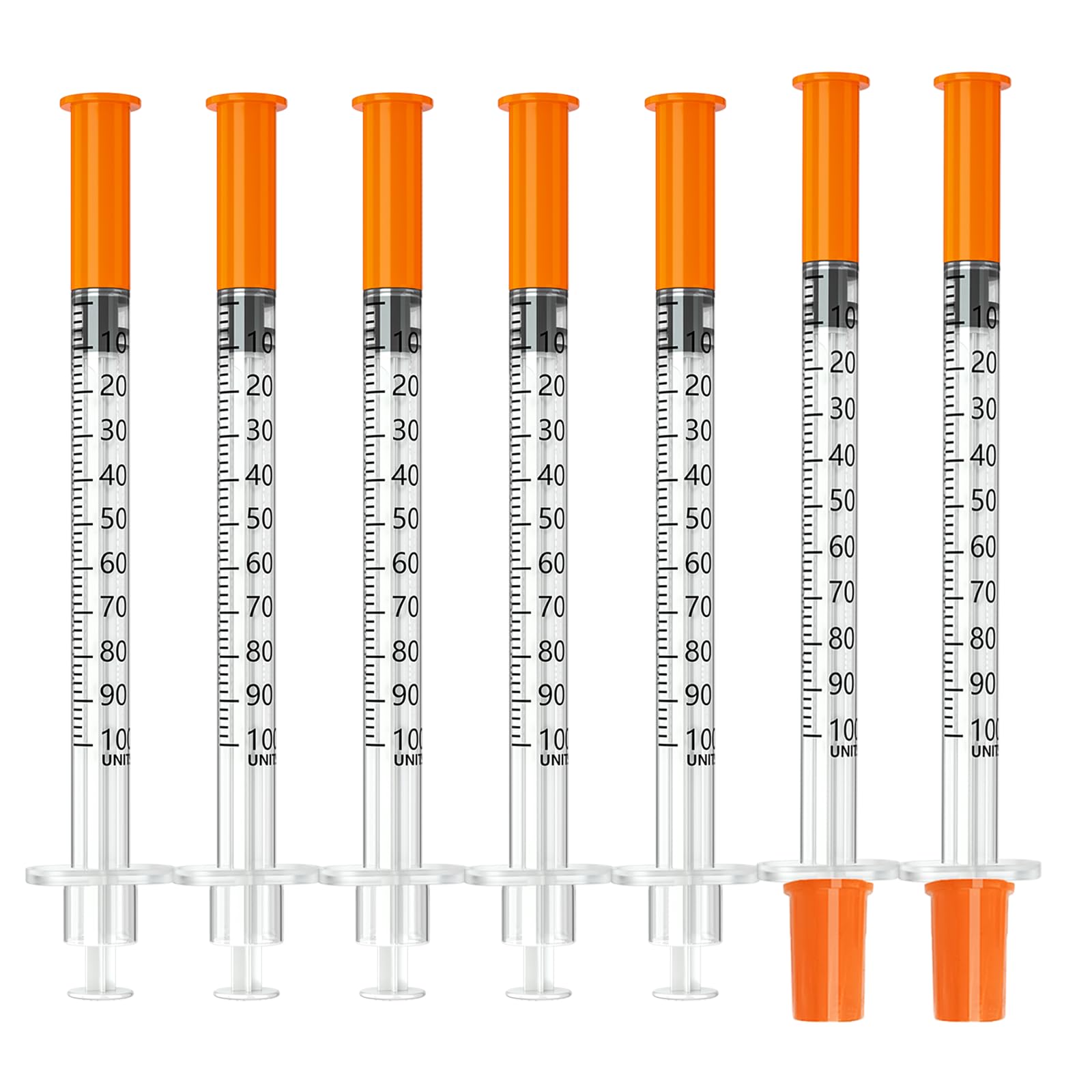 Photo 1 of 1ml 31G 5/16" (8mm) Syringes, Disposable Individually Package (100pcs)