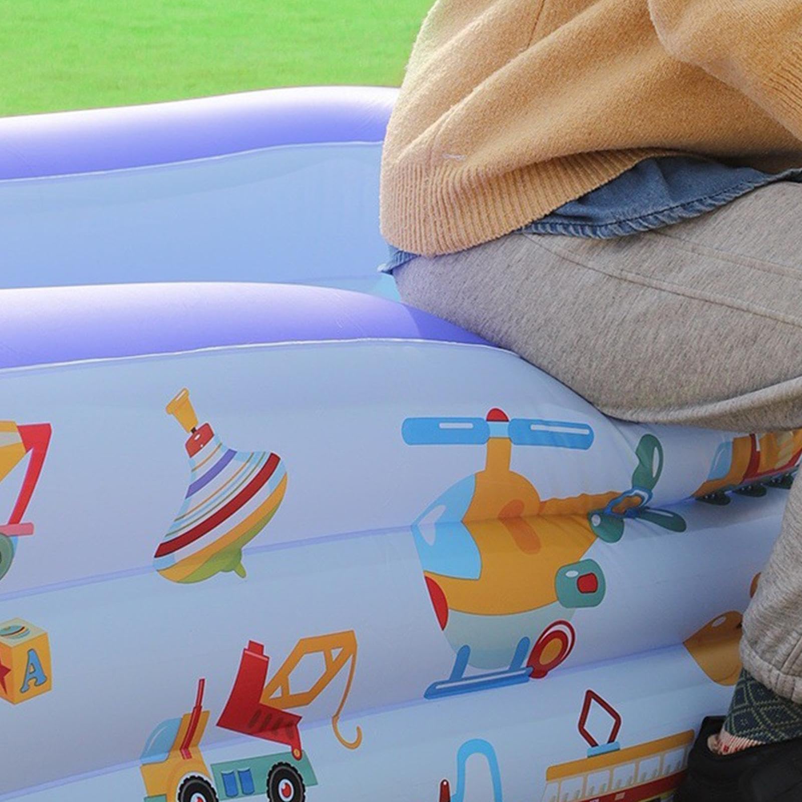 Piscina Hinchable Infantil Que Ahorra Espacio, Engrosada, a Prueba de Fugas