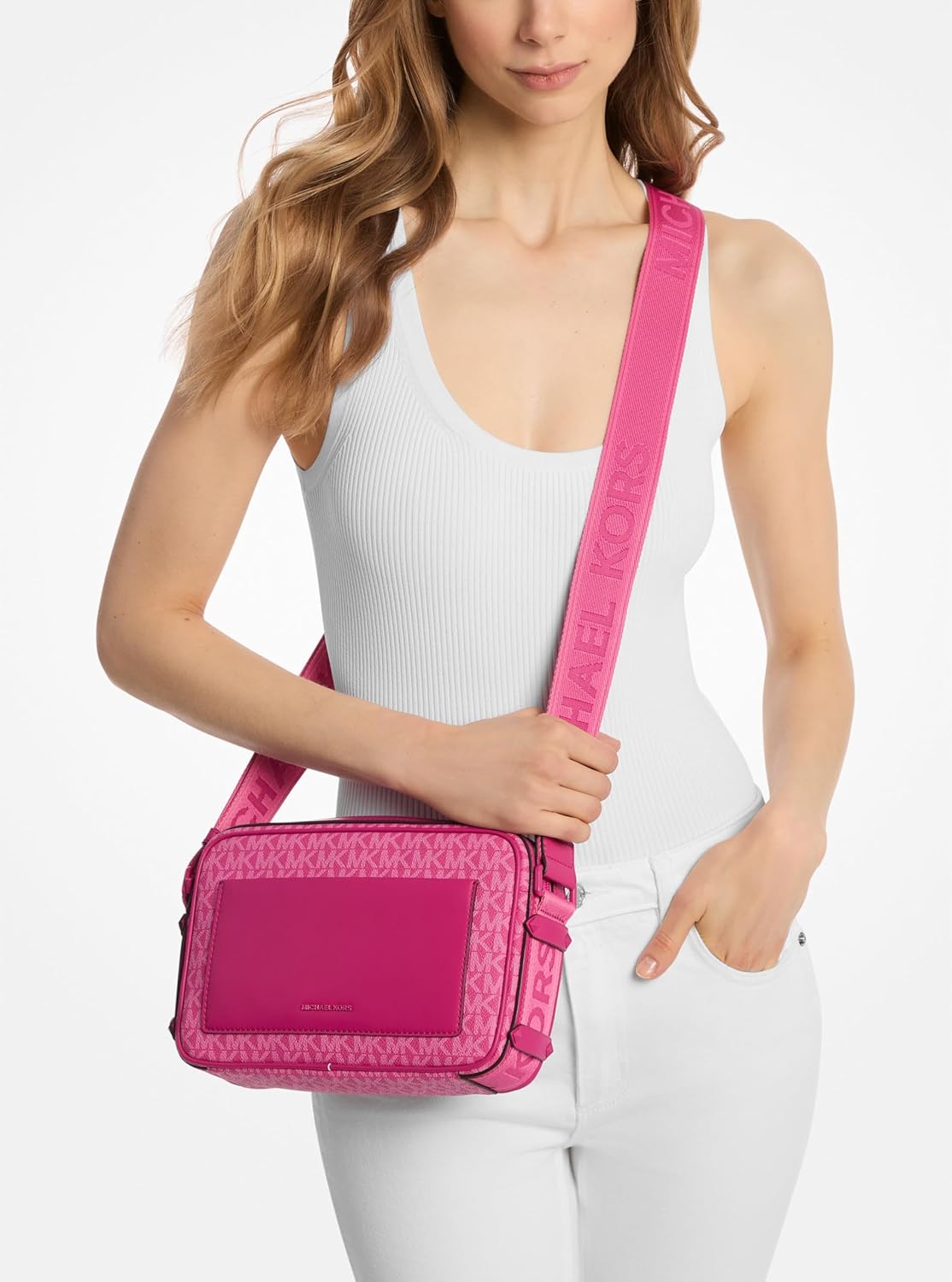 Michael Kors Women's Maeve Large Pocket Crossbody Bag - Image 3