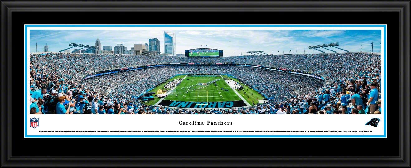 Carolina Panthers - NFL Panoramic Poster and Wall Décor by Blakeway Panoramas