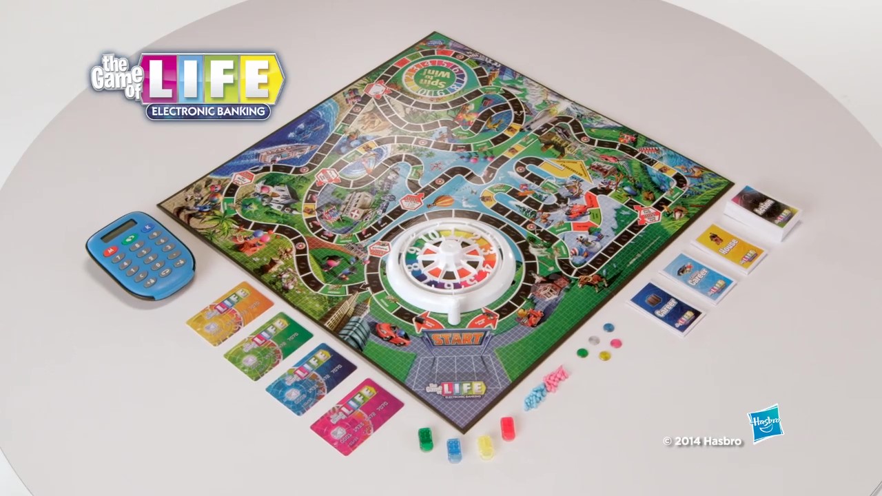 Amazon.com: Hasbro Gaming The Game of Life Electronic Banking
