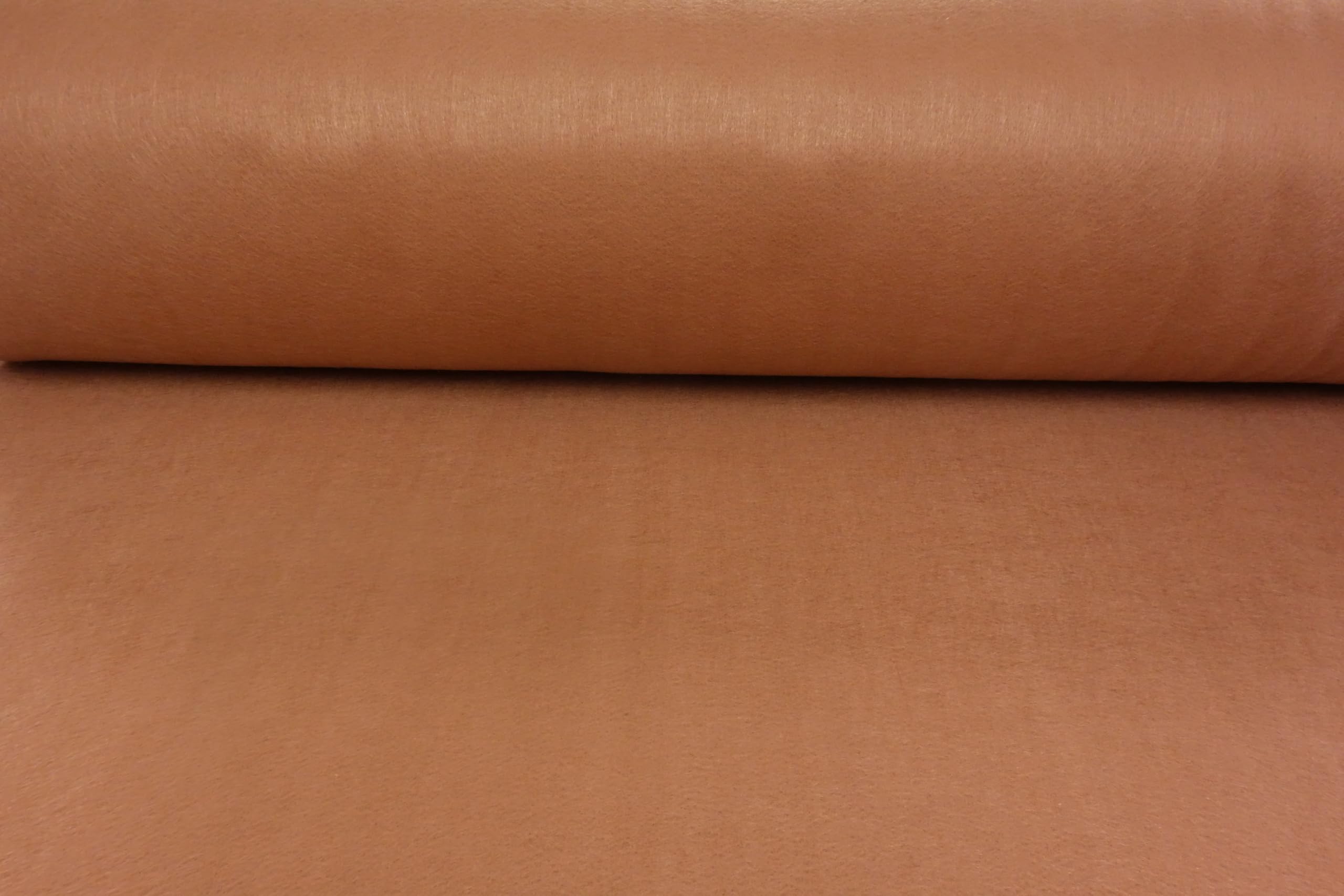 Extra Thick 3-4mm Felt Half Metre and Metre Plain Mixed Polyester Craft Felts (Metre 100cm x 100cm, Camel)