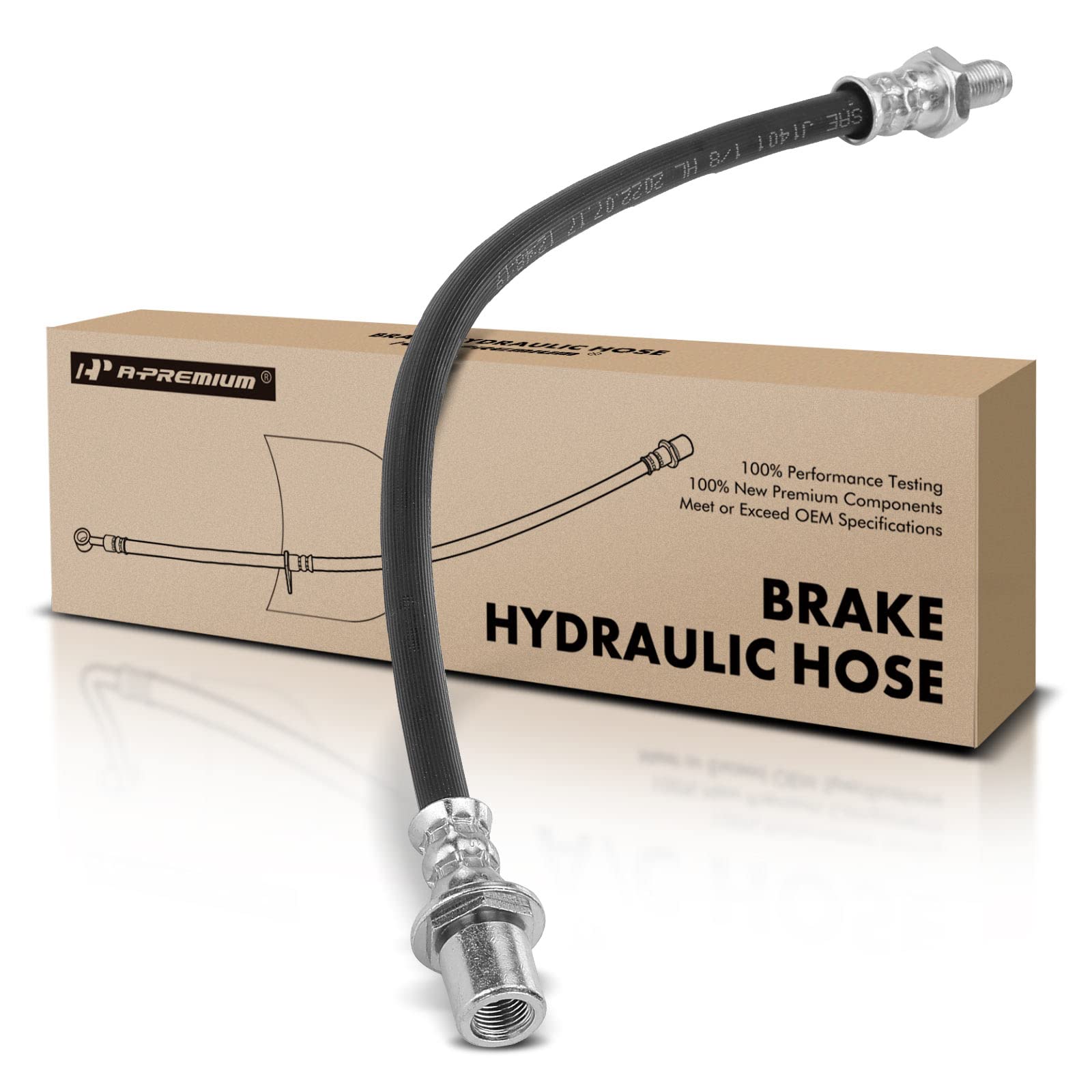 Amazon.com: A-Premium Rear Passenger Brake Hydraulic Hose 