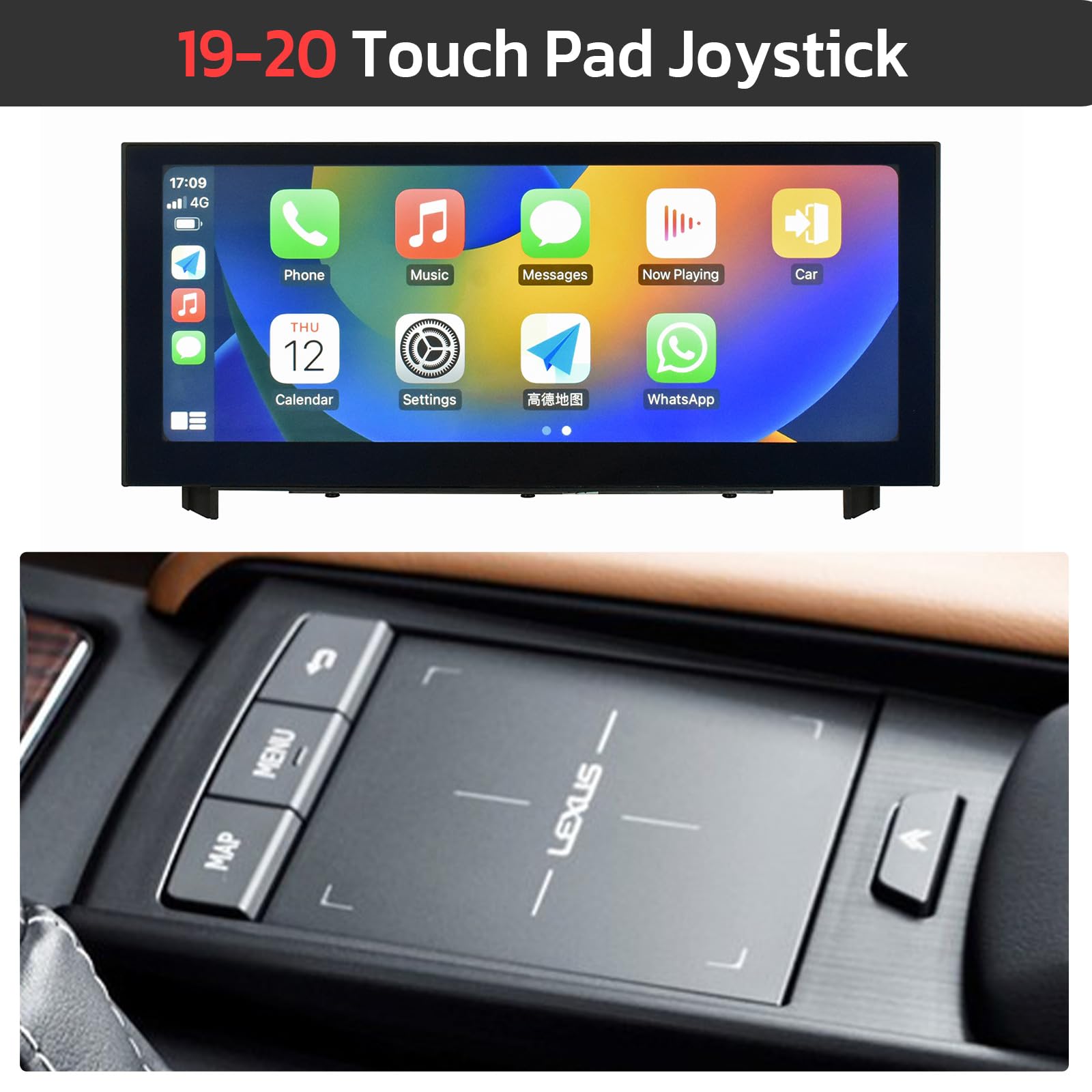 オムライス LEXUS RC IS Androidナビ Wireless Car Carplay Navigation For Lexus GS/LS/ES/IS/UX/LX/RC/NX