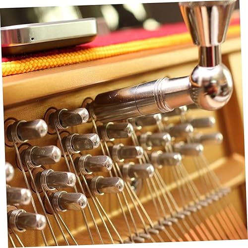 Miniatura 3 de 16 unids Palanca portátil Jujube Piano Tuning Tuning Kit de silencio Herramienta de afinación de piano llave de afinación Piano