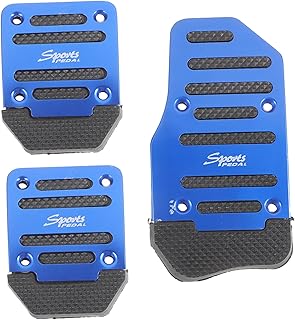 FAVOMOTO 3 Peças De Acessórios De Freio De Carro Pedal De Combustível Acessórios De Carro Peças De Pedal De Carro Acessório De Carro Pedais Práticos Pedais De Freio Capas De Pedais