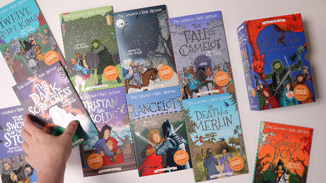 The Legends of King Arthur: Merlin, Magic, and Dragons (Easy