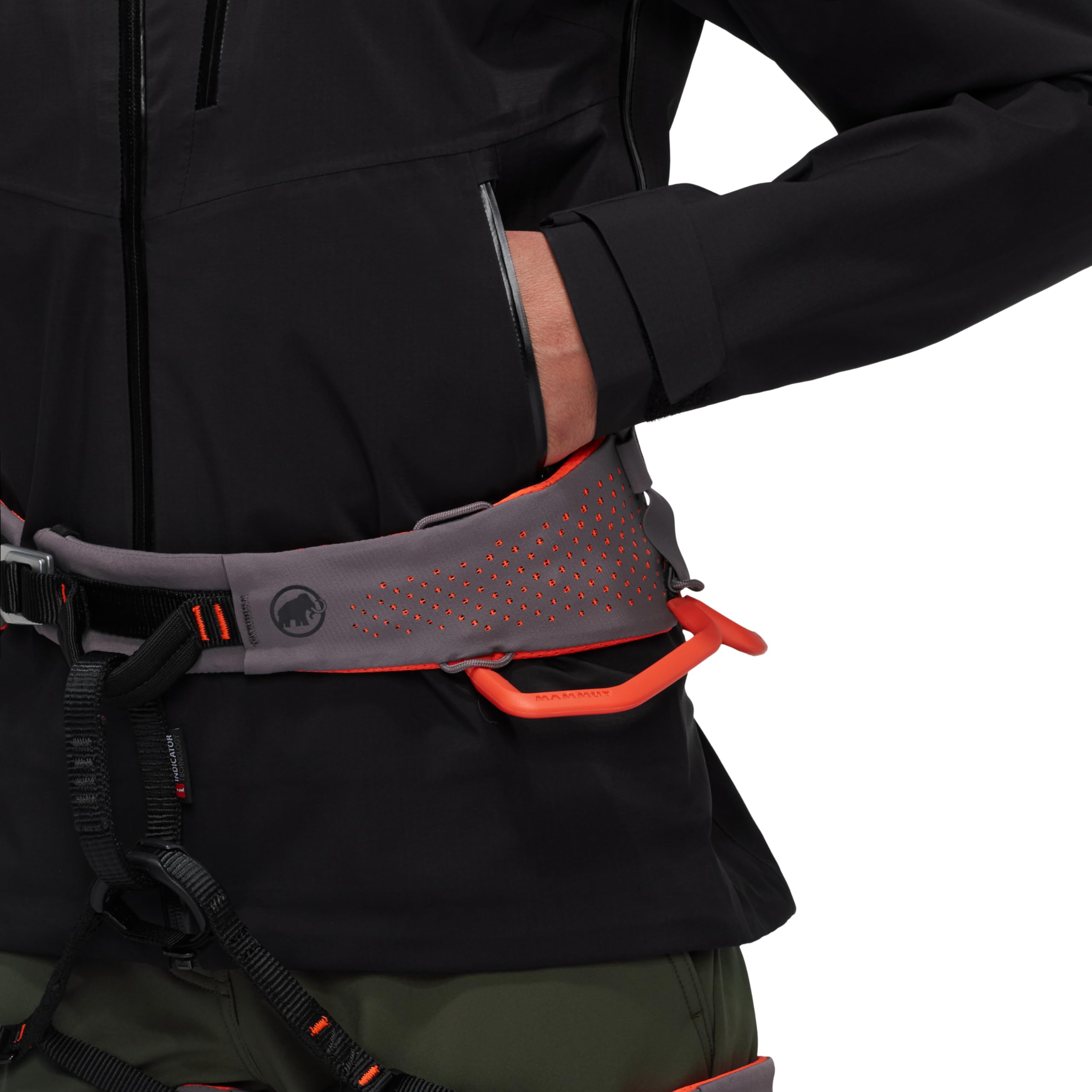 Mammut Alto Guide HS Hooded Jacket Women | Hardshelljacke, Outdoor Jacke für Damen, Funktionsjacke, Winddicht, Wasserdicht & Atmungsaktiv, 20.000 mm Wassersäule | Schwarz, M - 2