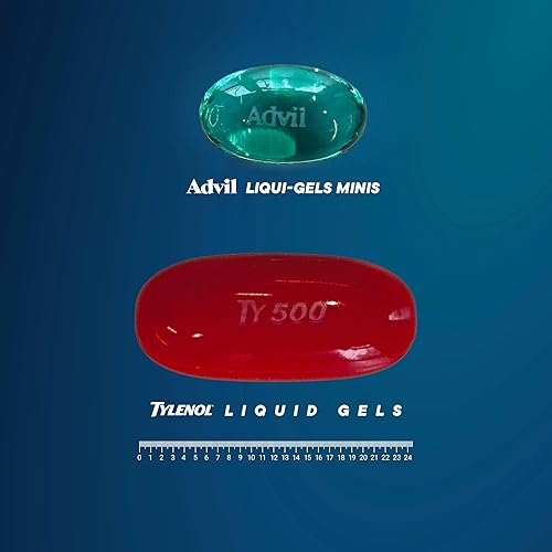 Miniatura 14 de Advil Liqui-Gels minis Analgésico y reductor de fiebre, medicina para el dolor para adultos con ibuprofeno 200 mg para aliviar el dolor, 200