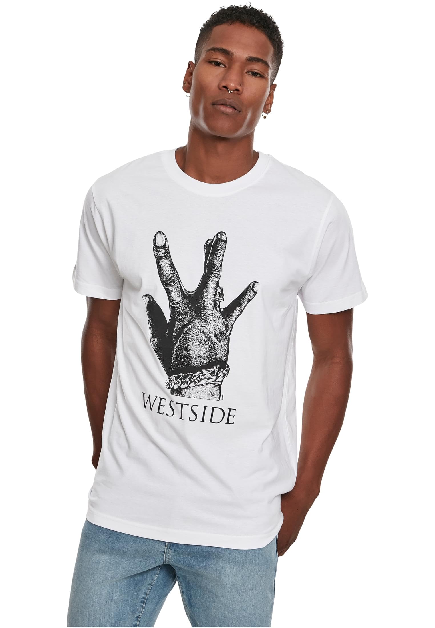 Mister Tee T-Shirt Westside Connection 2.0, Weiß XS