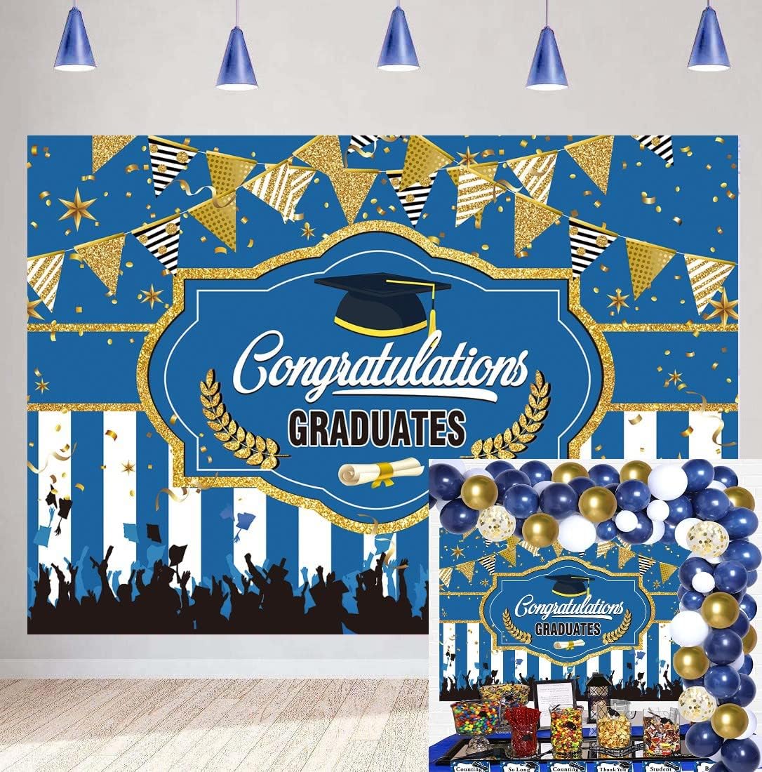Amazon.com : Congratulations Graduates Backdrop 2023 Congrats Grad ...