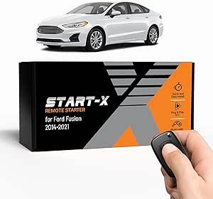 Start-X Remote Starter for Ford Fusion 2014-2021 || Hybrid &amp; Non Hybrid || Push to Start &amp; Key Start || Lock-Unlock-Lock