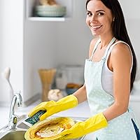 Vista 5 de CHENGU 6 paños de cocina suecos, paños de cocina absorbentes de secado rápido, reutilizables, pequeños trapos de limpieza para mostrador