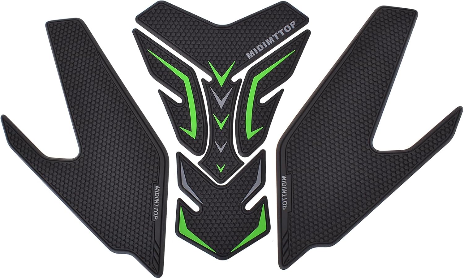 Gas Tank Decals Compatible for Ya&m&ah&a YZF-R3 YZF R3 2019-2025 Motorcycle Side Gas Knee Grip Protective Sticker Protector Tank Protection Sticker YZF r3 (Green)
