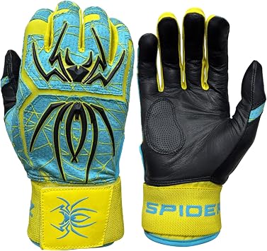 Spiderz ENDITE X Wrist Strap Adult Baseball/Softball Batting Gloves