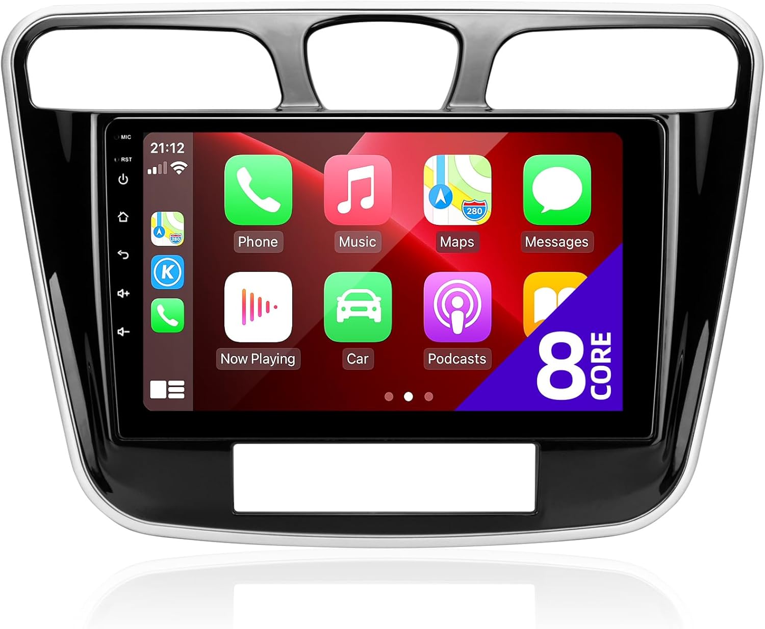 for Chrysler 200 Radio Compatible with Wireless Carplay Android Auto TouchScreen Car Stereo Upgrade Bluetooth GPS FM/AM WIFI Navigation Rear Camera Multimedia Player 8-Core Head Unit (2011-2014)