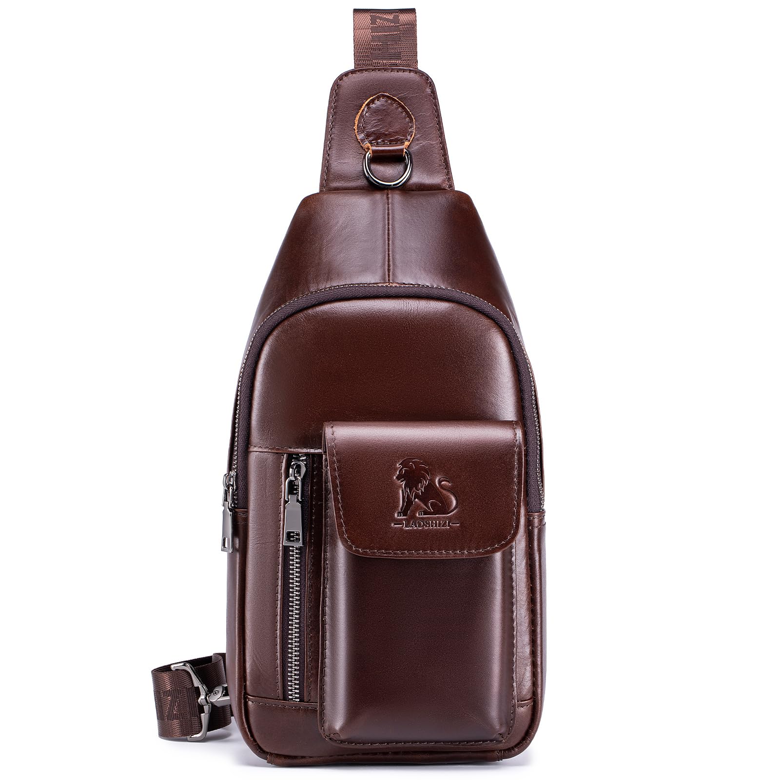 Echt leer Messengertas Voor mannen Casual Man Handtassen Crossbody Tassen Voor het werk Business Echt leer Messengertas Voor mannen Casual Man Handtassen Crossbody Tassen Voor het werk Business
