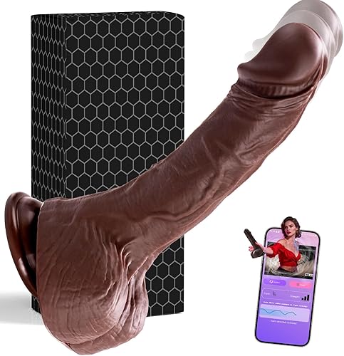 Miniatura 7 de Consolador realista con control remoto, vibrador anal, juguetes sexuales para mujeres, pene 6 en 1 con ventosa, 9 vibraciones, 3 oscilaciones de