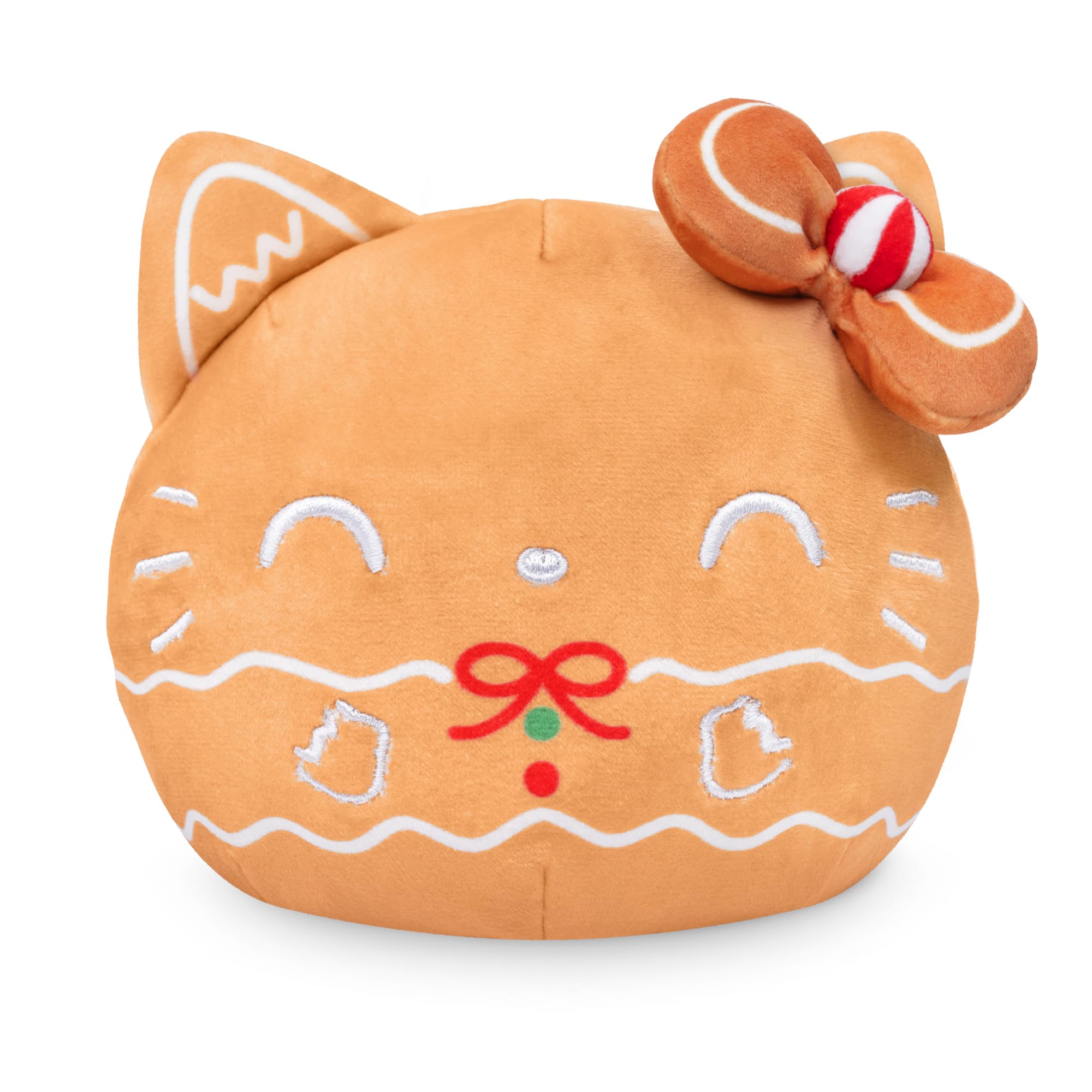 Hello Kitty Christmas Reversible 4" Plushie - Gingerbread - Officially Licensed Sanrio - Cute Kawaii Soft Holiday Stuffed Animal