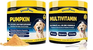 Dog Vitamins Powder & Pumpkin Powder